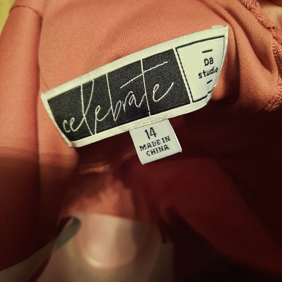 David's Bridal long Bridesmaid Dress - Picture 3 of 9